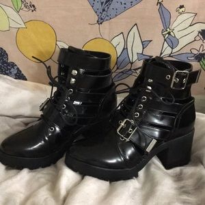 Nastygal Strappy Boots